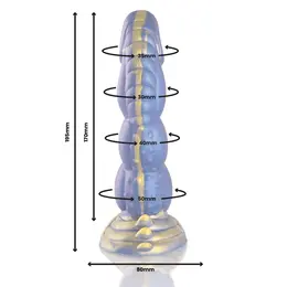 EPIC CYBERSILICOCK Poseidon Intimate Model Silicone Blue 22cm