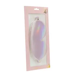 Ouch! Paris Collection Eye Mask Pink - Bonded Leather, Iridescent Finish