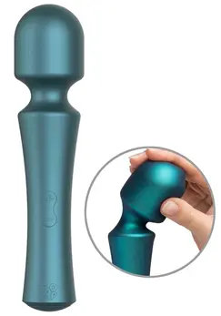 ROMP Presto Metallic Wand Massager - 10 Modes, Waterproof, 20cm