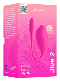 We-Vibe Jive 2 Smart Wearable Vibrating Device - Blue, Remote & App Control