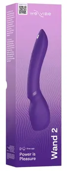 We-Vibe Wand 2 Intimate Massager, App-Controlled, Waterproof, 27.3 cm