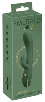 You2Toys Emerald Love Dual Motor Flexible Intimate Device Green 23cm