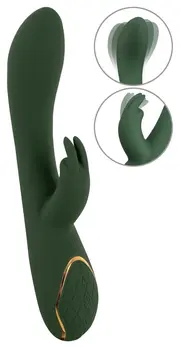 You2Toys Emerald Love Dual Motor Flexible Intimate Device Green 23cm