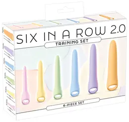 You2Toys Six in a Row Training Set 2.0 Silicone Pastel 6-Piece Kit