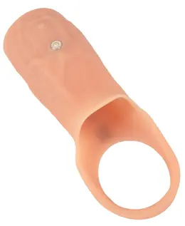 Realistixxx Real Sleeve Open Silicone Vibrating Extension 14cm