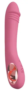 You2Toys Slim G-Spot Rose Vibrating Massager, 10 Modes, Pink, 21.4cm