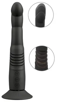 Couples Choice G & P-Spot Thrusting Vibrator with Removable Suction Cup