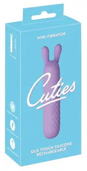 Cuties 5th Gen Rabbit Vibe Mini Intimate Device Purple 10 Modes