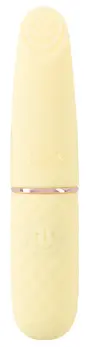 Cuties Mini Vibe Yellow 5th Gen - Compact Rechargeable Silicone Model