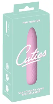 Cuties Mini Vibrator Rose 5th Gen - Compact Silicone Model, 10 Modes