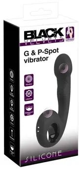 Black Velvets G&P-Spot Vibrator Dual Motor Waterproof Silicone 16.8cm