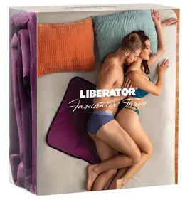 Liberator Fascinator Throw Mini Purple - Compact Waterproof Blanket 91x66cm
