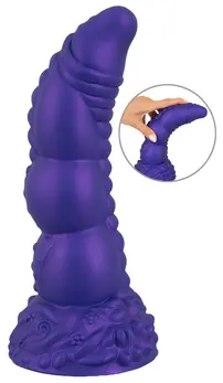 Beasty Cocks Demon of Desire Liquid Silicone Intimate Model 22.5 cm Metallic