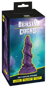 You2Toys Beasty Cocks Octopus Prime Metallic Silicone Model 20.2 cm