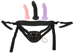 You2Toys Your Strap-On 3-Piece Harness Set Liquid Silicone S/M/L