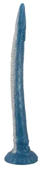 You2Toys Beasty Cocks Eel Silicone Model 46cm with Suction Cup Black