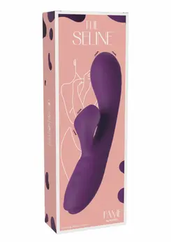 ToyJoy The Selene Rumbling Rabbit Vibrator, USB-C, Waterproof, Silicone