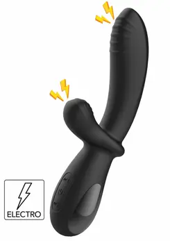 She.E.O eStim G-Spot Vibrator Dual Motor Silicone System Pink