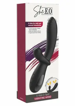 She.E.O eStim G-Spot Vibrator Dual Motor Silicone System Pink