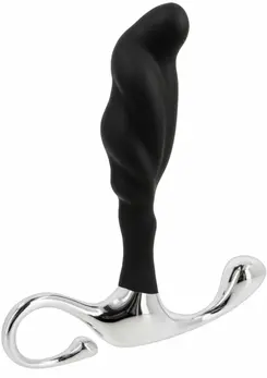 TOYJOY P-Spot Stimulator Large - Anatomical Silicone Plug, Black
