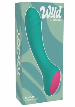 Savage G-Spot Vibrator Rechargeable Waterproof 10 Modes Pink