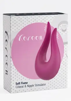 Xocoon Soft Flame Multi-Mode Silicone Stimulator, Waterproof, USB