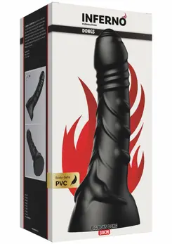 INFERNO by HIDDEN DESIRE Big Boys PVC Model 30.5 cm Curved Black