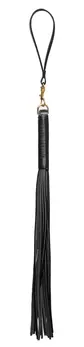 ZADO Leather Flogger Gold - Premium Handcrafted Model with Detachable Loop