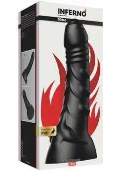 HIDDEN DESIRE Big Boys PVC Model 34 cm - Curved Intimate Device