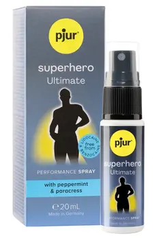 pjur Superhero Ultimate Spray 20ml - Innovative Delay Formula for Men