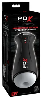 PDX Elite Fap-Gasm Frosted Automatic Intimate System, 24.5 cm