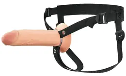 FANTASY X-TENSIONS Elite FXTE8 Hollow Strap-On Silicone 21.6cm Light