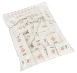 Secura Original 100 Pack Transparent Latex, Vegan, Silky Finish 53mm