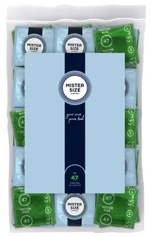 Mister Size 47mm Ultra-Thin Condoms 100 Pack - Precise Fit & Comfort