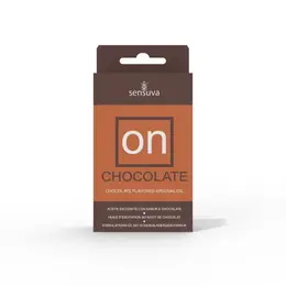 Sensuva ON Chocolate Arousal Oil 5ml - Chocolate Flavored Stimulation Formula