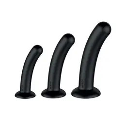 Nexus Dilator Set Silicone Intimate Training Kit Black (S/M/L)