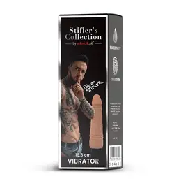 Sekrecik Stifler's Collection Intimate Device 12 Modes 15.8cm CyberSkin Beige