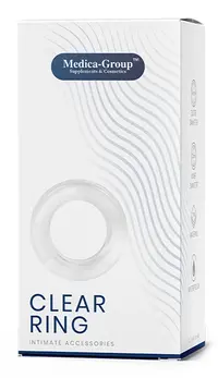 Medica-Group Clear Intimate Support Ring, Flexible TPR, 2 cm Inner Diameter