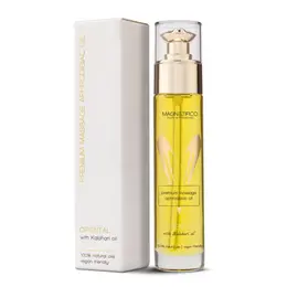 MAGNETIFICO Oriental Aromatic Massage Oil Premium 50ml Vegan Glass Bottle
