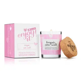 Magnetifico Tropic Sea Salt Massage Candle 70ml - Pheromone Scented, Long-Burning