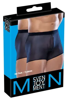 Svenjoyment Men's Transparent Blue Pants 2-Pack S-L Lightweight Polyamide