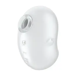 Satisfyer Cutie Ghost Air Pulse Intimate Device White Waterproof