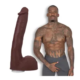 Doc Johnson Pressure ULTRASKYN Dual Density Model 25cm Chocolate
