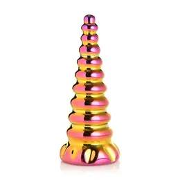 Twilight Glass Rainbow Intimate Wand - Borosilicate, Colorful, 20 cm