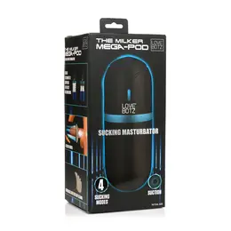 XR Brands The Milker Mega-Pod Intimate Suction Device - Dual End Design