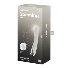 Satisfyer Spinning Vibe 1 Intimate Machine Rotating Tip Beige