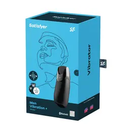 Satisfyer Men Vibration+ Connect App Intimate Device Black