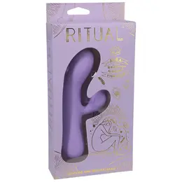 CalExotics Aura Rechargeable Silicone Rabbit Vibrator Lilac