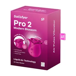 Satisfyer Pro 2 Modern Rose Pressure Wave Device, Rose Gold, 11 Modes