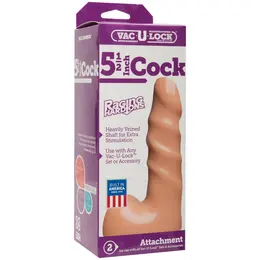 Doc Johnson Raging Hard-On Model 13 cm Vanilla PVC Intimate Accessory